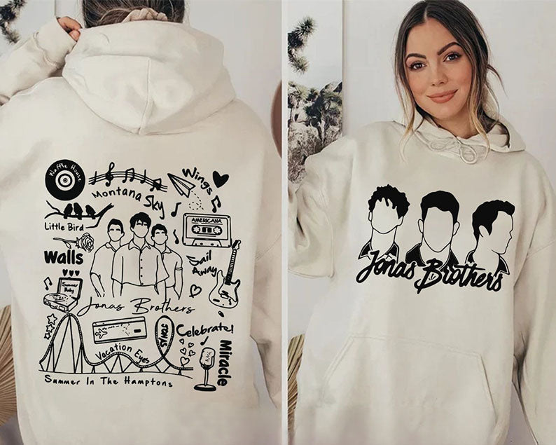 Jonas Music Casual Hoodie