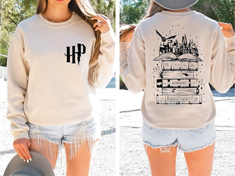Wizard Castle Book Sweatshirt