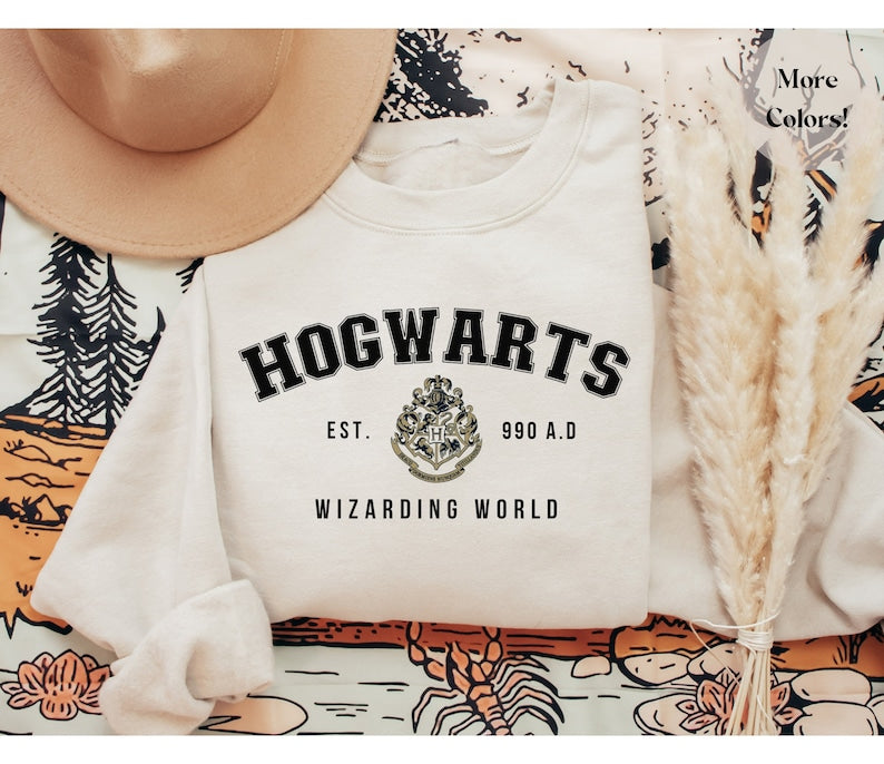 Magical Wizard Castle Crewneck Sweatshirt