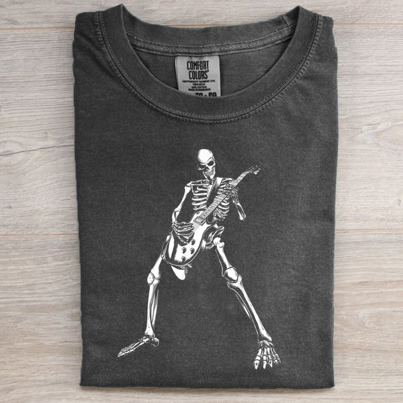 Guitar Skull Short Sleeve Tee