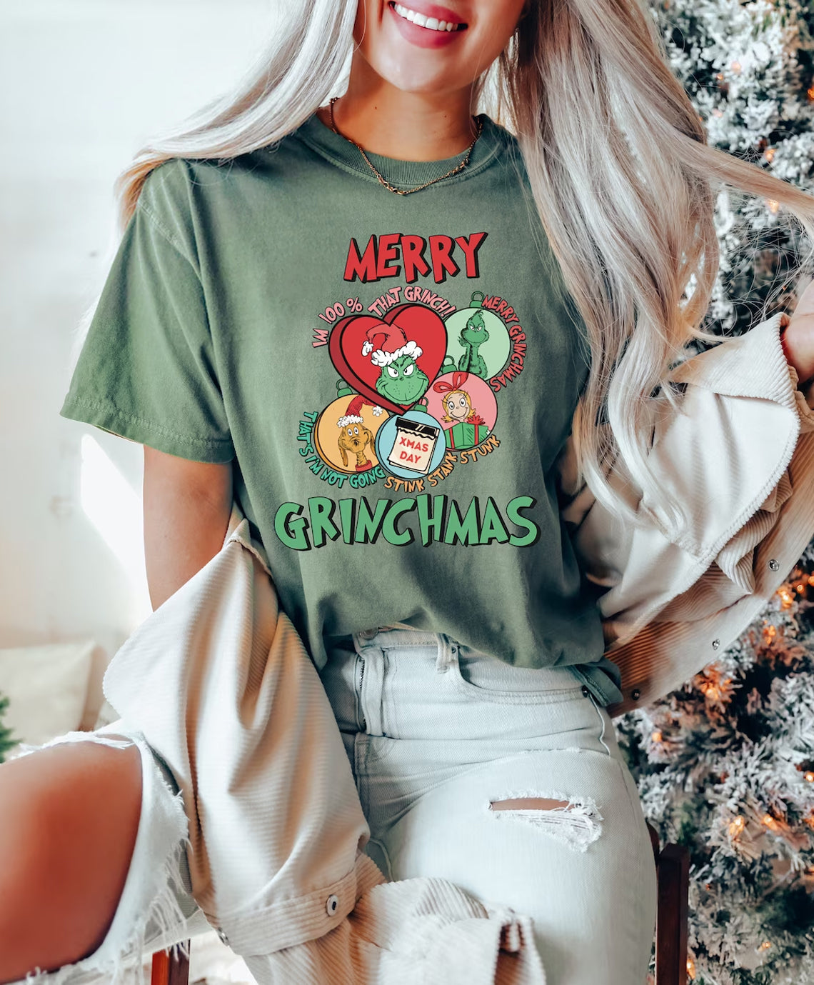 Funny Christmas Casual T-shirt