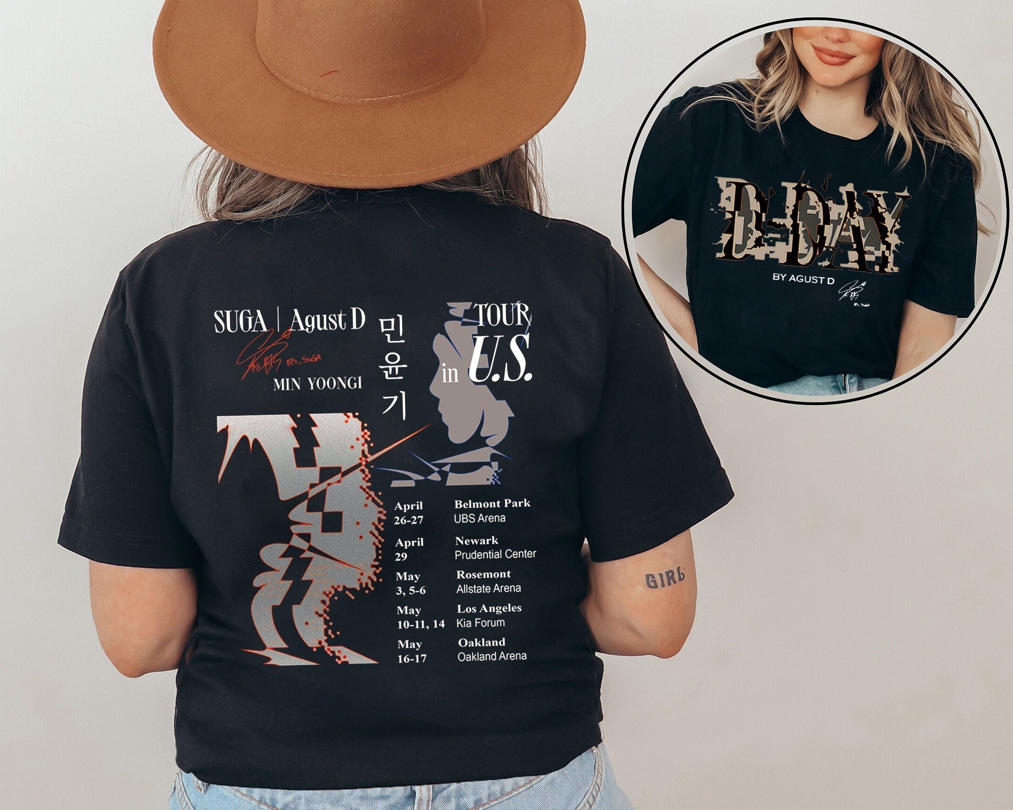 Agust D-Day Album T-shirt